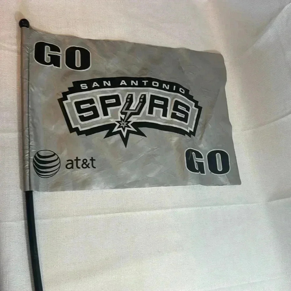 NBA San Antonio Spurs Flag Promo‎ from AT&T center game